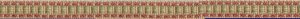 256 - 11/55 quadri corda/salmone/verde 1,3cm.