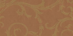 634 - 3435R damascato bronzo con disegno dorato
