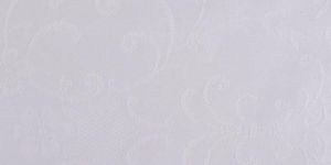 Damascato bianco Composizione: 100% cotone mercerizzato un ritorto
Peso: g/m� 230