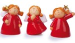 <font color=red><b>Angelo di porcellana Rosso</b></font> <br>Gli angeli custodi proteggono la fami