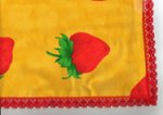 <font color=red><b> DETTAGLIO </b></font> di modello con orlo rifinito con tombolo. <br><br><B>TESSU
