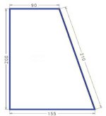 <font color=red><b>Lenzuolo matrimoniale Bianco, </b></font> poppa vela, in cotone, regolabile<br>Le